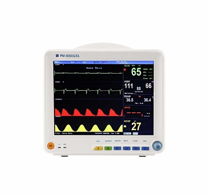 12.1 inch Display Grootte Multi Parameter Patiënt Monitor Voor ziekenhuis centrum noodgevallen