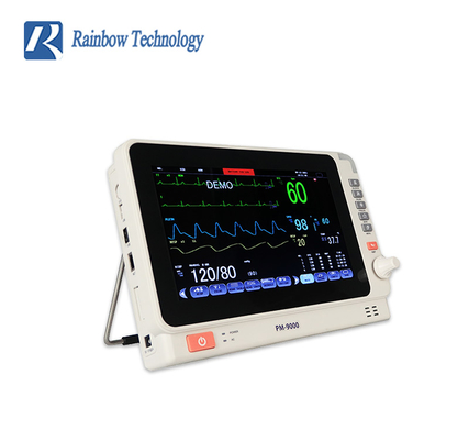 Draagbare patiëntmonitor met meerdere parameters met LED / LCD-scherm voor medische instellingen