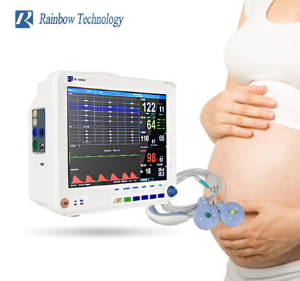 220V 9 Parameter Multi Parameter Moederlijke foetale monitor voor zwangere vrouwen