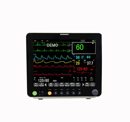 RESP ECG NIBP 6 Hartmonitor van de Parameter de Geduldige Monitor ICU 12,1 Duim