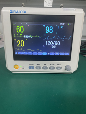 Pm-9000 Multi Geduldige de Monitoreerste hulp van Parametervital sign ambulance ECG 7 Duim