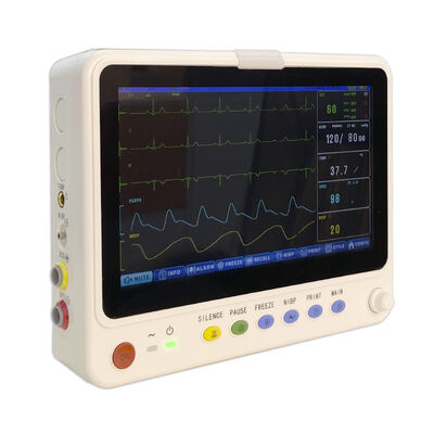 Draagbare 10-inch ambulance afdeling medische EKG-monitor Multi-parameter Critische zorg Draagbare hartmonitor