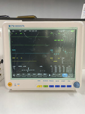 Elektrische ECG-machine Elektrocardiogram Patiëntmonitor voor ziekenhuiskliniek Operatiekamers Spoedeisende hulp