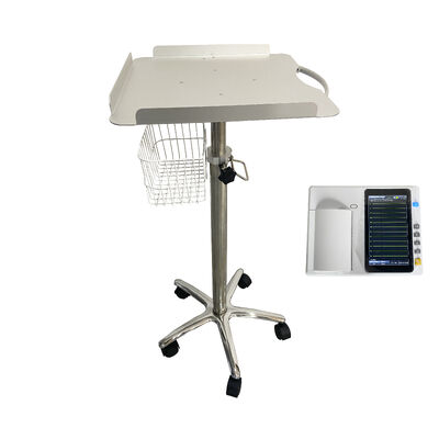 Warm verkoop hoogwaardig aluminium legeringsmateriaal EKG-machine trolley voor ziekenhuis en kliniek