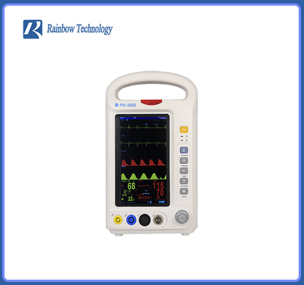 Medisch Vital Sign Patient Monitor 6 Parameters 7 Duimbed voor het Ziekenhuis