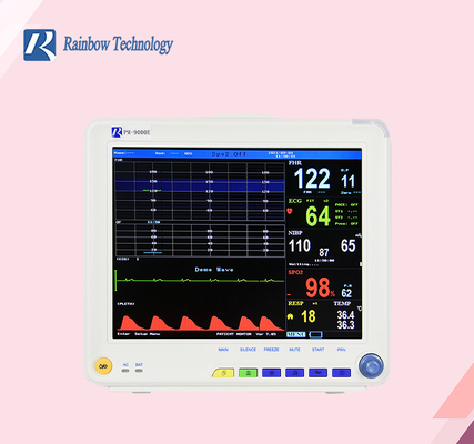 Lichtgewicht Foetale van de Kleurentft lcd van de Monitorctg Machine de Vertonings anti defibrillator