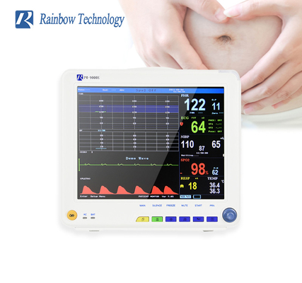 De multi Facultatieve Mobiele Kar van de Parameter Moeder Foetale Monitor voor Zwanger