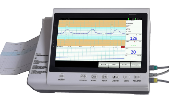 De Sondectg Foetaal Hart Rate Monitor With Printer van het ziekenhuistweelingen