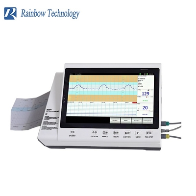 3 Printer van het Hartrate monitor cardiotocography machine with van parameterstweelingen CTG de Foetale
