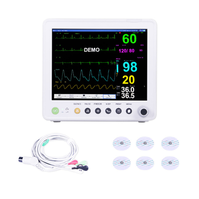 Pm-9000A Geduldige Monitor voor Noodsituatieklinieken 6 Parameters met Facultatief Multipatroon