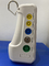Bed de Noodsituatie van Vital Signs Monitor For Hospital van 7 Duimmultiparameters