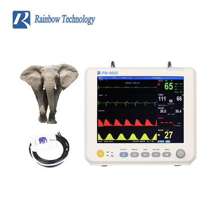 Ziekenhuisapparatuur EKG ICU Multi Parameter Patiënt Draagbare Monitor