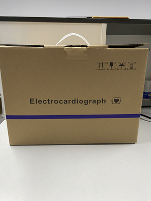 Standaard 12 Leads Holter EKG Elektroden Machine 6 Kanaal elektrocardiogram