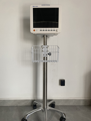 Medisch apparaat 12 inch Multi Parameter TFT Screen Patiënt Monitor Met Stand Wall Mount Bracket