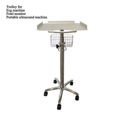 ECG Monitor Roll Stand met mand voor modern ontwerp en valide OEM-service