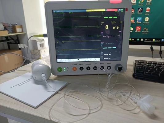 12.1 inch standaard 6 parameters ICU/Bedside Patient monitor met ETCO2
