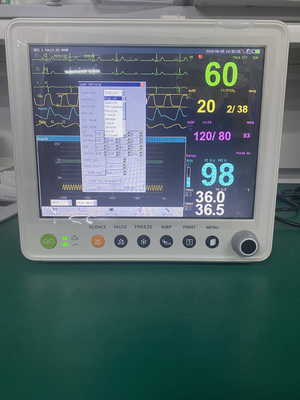 12.1 inch EHBO-apparaten vitale functies monitor monitor patiënt