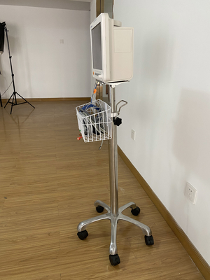 Multi-parameter ICU Patiënt Monitor Prijs Ziekenhuis Medisch Patiënt Monitor Mobiele Stand Verplaatsbare karretje