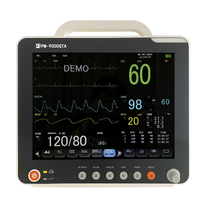 Medisch apparaat Multi-parameter monitor 6 parameters 12 inch patiënt monitor