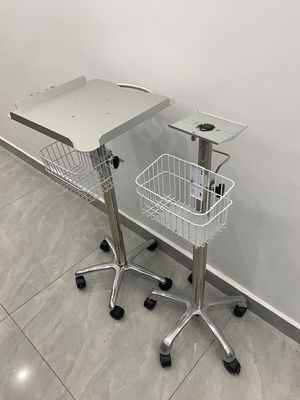 Draagbare moderne ontwerp ziekenhuis trolley met 1 jaar garantie voor patiënt monitor en ECG machines