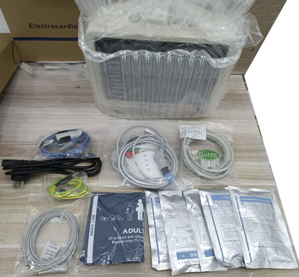 6-Parameter Patiëntmonitor met Trolley Bedside en Elektrische Voeding 1 Jaar Garantie