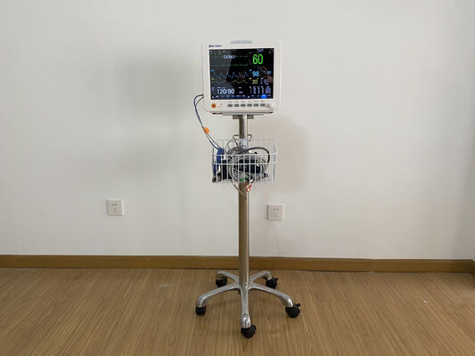 12.1 inch ziekenhuis gebruik vitale tekenen machine multi-parameter patiënt monitor voor de ICU kamer