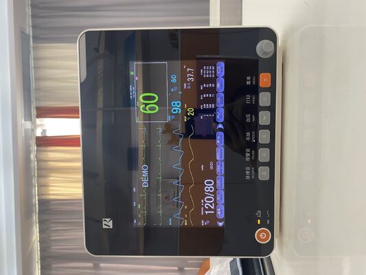 Draagbare patiëntmonitor met meerdere parameters met 12,1 inch TFT-kleurenscherm voor ICU-monitoring
