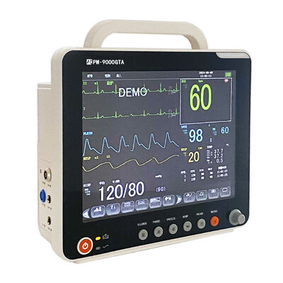 Portable Multi-Parameter Patient Monitor with 12.1-inch Screen for Vital Signs Monitoring