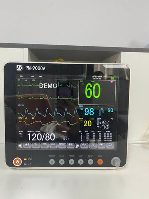 12,1 inch TFT-scherm multi-parameter patiëntmonitor met SpO2/ECG/PR/NIBP/TEMP/RESP voor ziekenhuis ICU