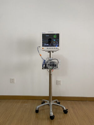 Metalen modern ontworpen patiëntmonitor trolley met OEM-service voor ziekenhuis- en medisch gebruik