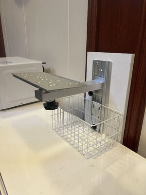 Medische beugel Wandmontage Staande muurhardwarebeugel voor medische machine-patiëntmonitor