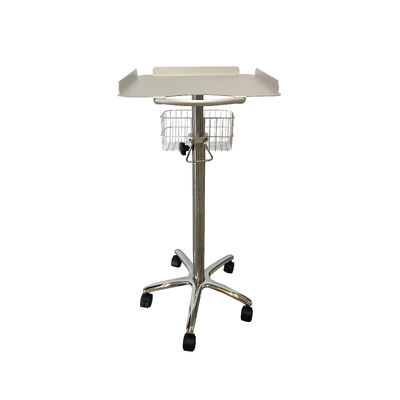 Mobiele monitor wagen medische trolley roestvrij staal ziekenhuis monitor trolley te koop