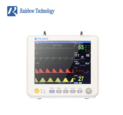 8 inch patiëntmonitor Medisch apparaat met meerdere parameters voor ICU-afdelingpatiënt