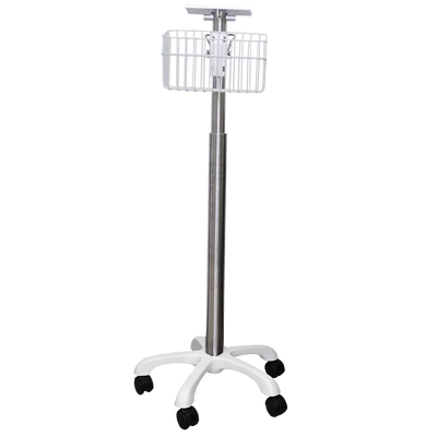 Goedkope medische ziekenhuis Metalen trolley met fabrieksprijs voor patiënt monitor